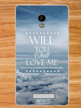 Чехол для Prestigio Muze C3 3504 DUO "Will you..." (силикон)-0